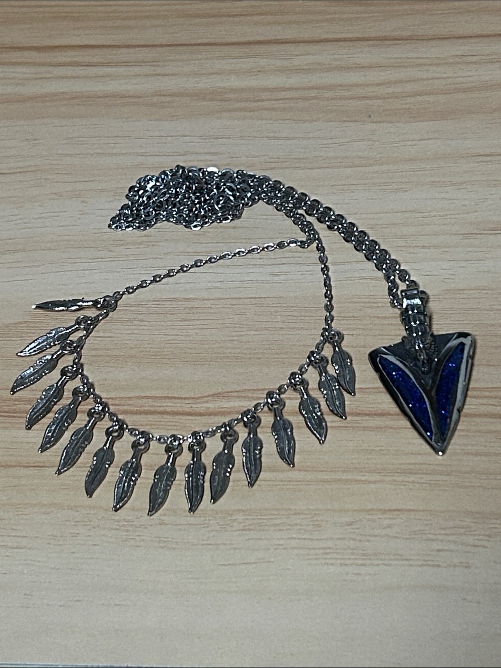 TWO tribal themed necklaces.